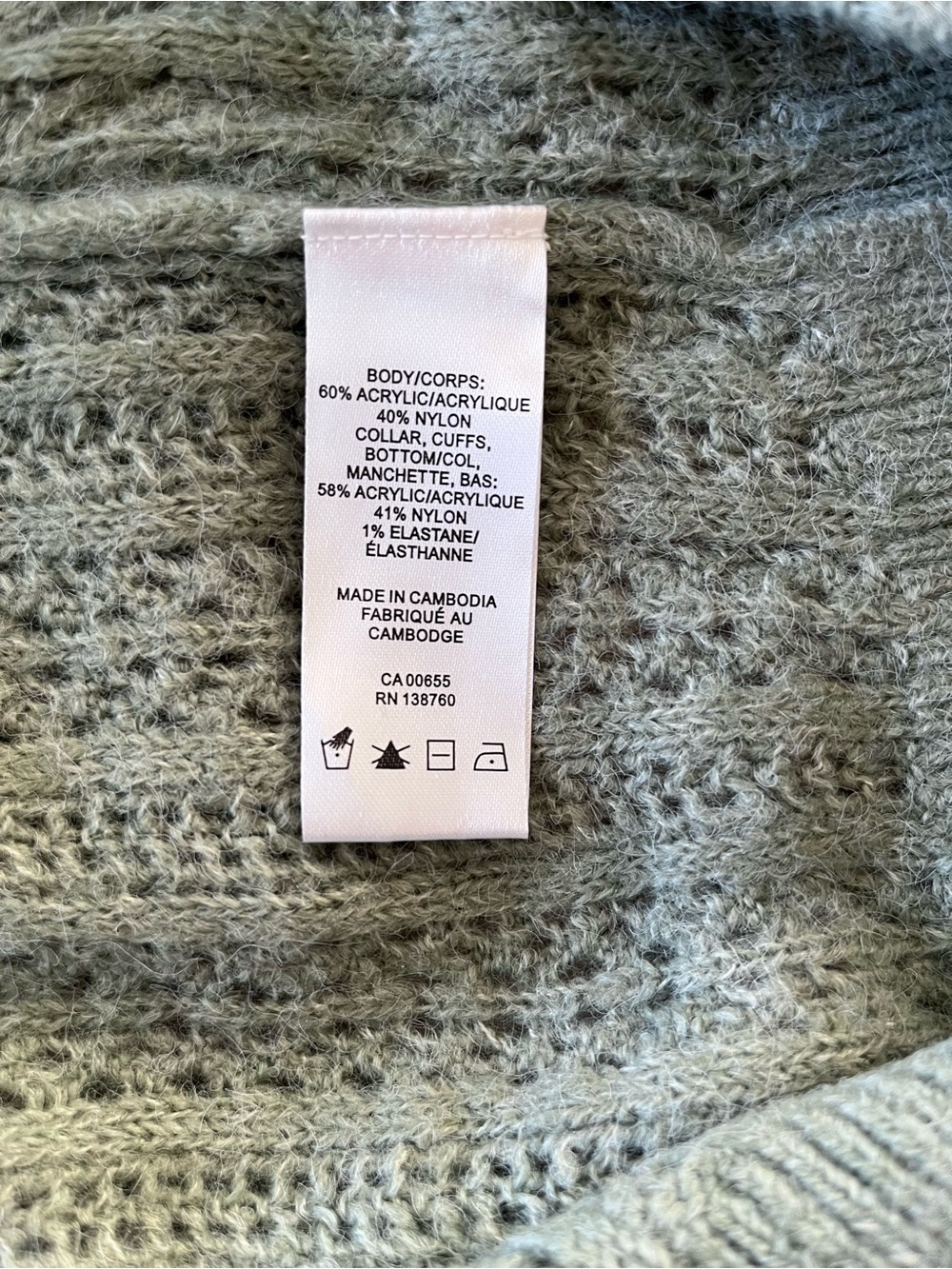 RW&CO NWT Sz L Asymmetrical Ruffle Open Knit Sweater Feminine Soft Girl Romantic - Picture 7 of 7